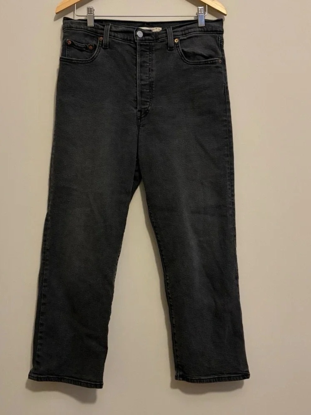 ASOS Black Straight Jeans - Classic Five-Pocket Style
